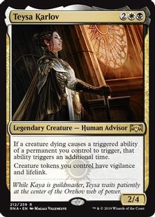 Foil テイサ カルロフ Teysa Karlov Rna 金r 日本最大級 Mtg通販サイト 晴れる屋