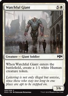《用心深い巨人/Watchful Giant》[RNA] 白C