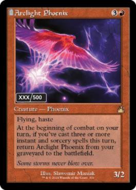 【Foil】(331) 旧枠 《弧光のフェニックス/Arclight Phoenix》[RVR