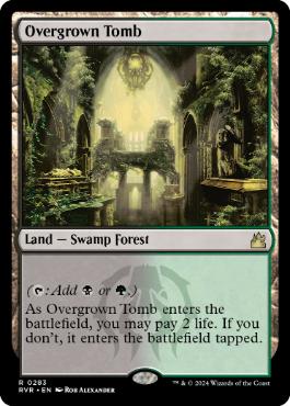 《草むした墓/Overgrown Tomb》[GRN] 土地R | 日本最大級 MTG