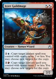 (191)《イゼットのギルド魔道士/Izzet Guildmage》[RVR] 金U