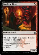 【Foil】(181)《脚光の悪鬼/Footlight Fiend》[RVR] 金C