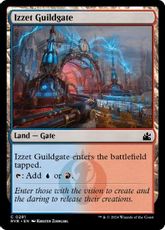 【Foil】(281)《イゼットのギルド門/Izzet Guildgate》[RVR] 土地C