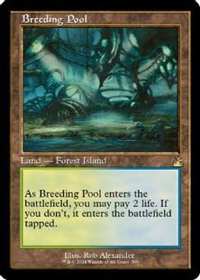 (399)■旧枠■《繁殖池/Breeding Pool》[RVR] 土地R