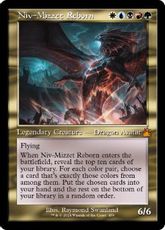 (459)■旧枠■《ニヴ＝ミゼット再誕/Niv-Mizzet Reborn》[RVR] 金R