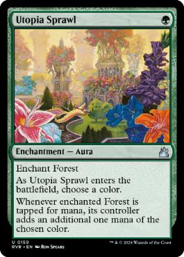 (159)《楽園の拡散/Utopia Sprawl》[RVR] 緑U