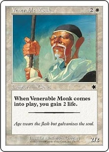 《ありがたい老修道士/Venerable Monk》[S99] 白C