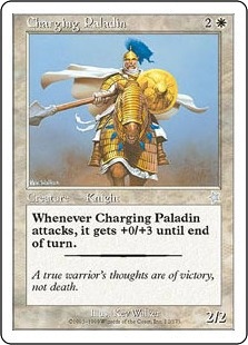 《突進の聖騎士/Charging Paladin》[S99] 白U