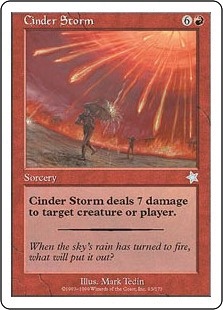 《Cinder Storm》[S99] 赤U