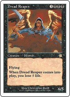 《戦慄の死神/Dread Reaper》[S99] 黒R