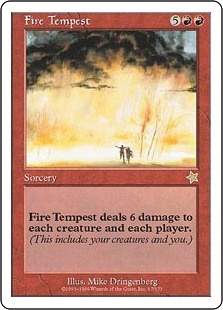 《炎の大嵐/Fire Tempest》[S99] 赤R