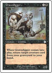 《グレイブディガー/Gravedigger》[S99] 黒U