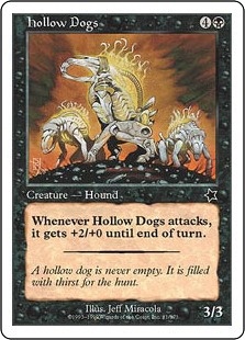 《虚ろの犬/Hollow Dogs》[S99] 黒C