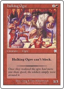 《巨体のオーガ/Hulking Ogre》[S99] 赤U