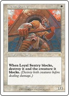 《忠誠な歩哨/Loyal Sentry》[S99] 白R
