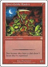 《モンスのゴブリン略奪隊/Mons's Goblin Raiders》[S99] 赤R