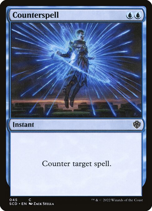 【Foil】《対抗呪文/Counterspell》[MPS2] 青R