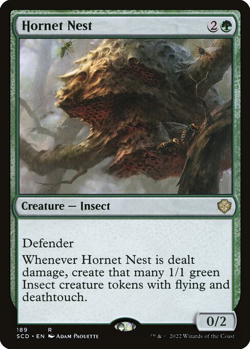 (189)《スズメバチの巣/Hornet Nest》[SCD] 緑R