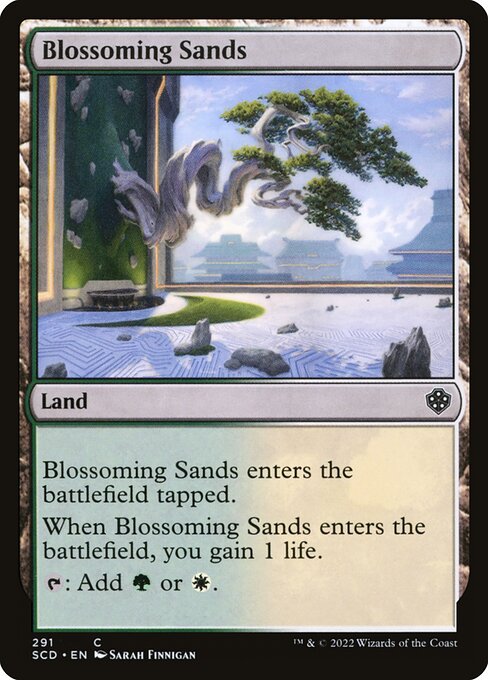 (291)《花咲く砂地/Blossoming Sands》[SCD] 土地C