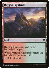 (315)《岩だらけの高地/Rugged Highlands》[SCD] 土地C
