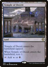 (324)《欺瞞の神殿/Temple of Deceit》[SCD] 土地R