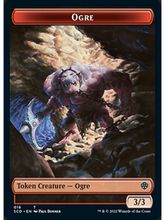 (018/013)《オーガ+ゾンビトークン/Ogre+Zombie Token》[SCD] 赤/黒