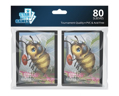 StarCityGames.com スリーブ 2015 Spring Creature Collection 《Bee》 80枚入り
