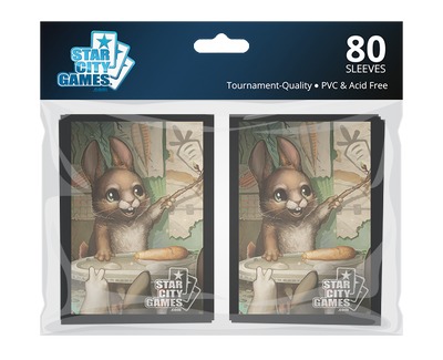 StarCityGames.com スリーブ 2015 Spring Creature Collection 《Bunny》 80枚入り