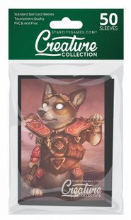 StarCityGames.com スリーブ 2017 Creature Collection 《Corgi Firewalker》 50枚入り