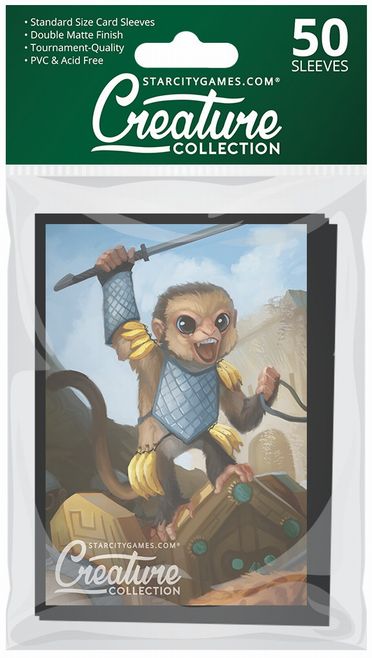 StarCityGames.com スリーブ 2018 Creature Collection 《The Fast and the Curious》 50枚入り
