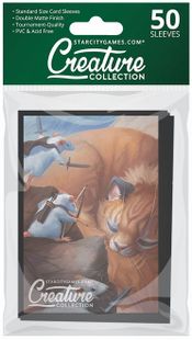 StarCityGames.com スリーブ 2018 Creature Collection 《Three Brave Mice》 50枚入り