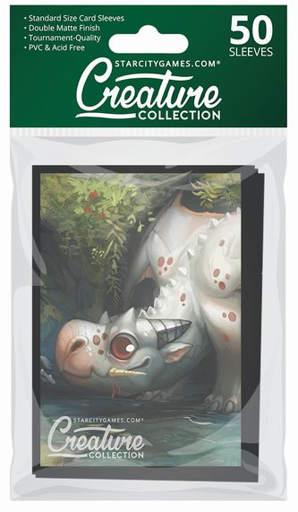 StarCityGames.com スリーブ 2018 Creature Collection 《Playing with Fire》 50枚入り