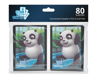 StarCityGames.com スリーブ Creature Collection 《Panda》 80枚入り