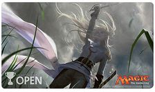 StarCityGames.com Open プレイマット 《スレイベンの守護者、サリア 