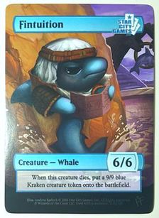 StarCityGames.com Creature Collection  《Fintution》 Token