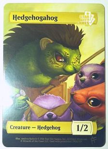 StarCityGames.com Creature Collection  《Hedgehogahog》 Token