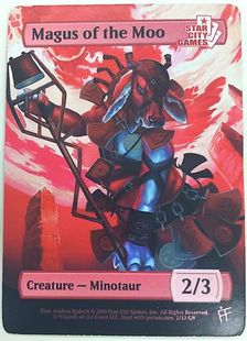 StarCityGames.com Creature Collection  《Magus of the Moo》 Token