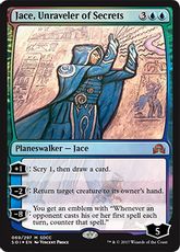 【Foil】《秘密の解明者、ジェイス/Jace, Unraveler of Secrets》(SDCC2017)[SOI-P] 青R