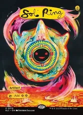 【Foil】(019)■ボーダーレス■《太陽の指輪/Sol Ring》[SLC] 茶