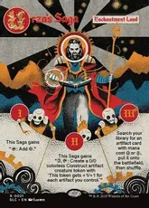 【ハロー・Foil】(048)■ボーダーレス■《ウルザの物語/Urza's Saga》[SLC] 土地