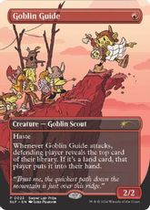 【Foil】(023)■ボーダーレス■《ゴブリンの先達/Goblin Guide》[SLP] 赤