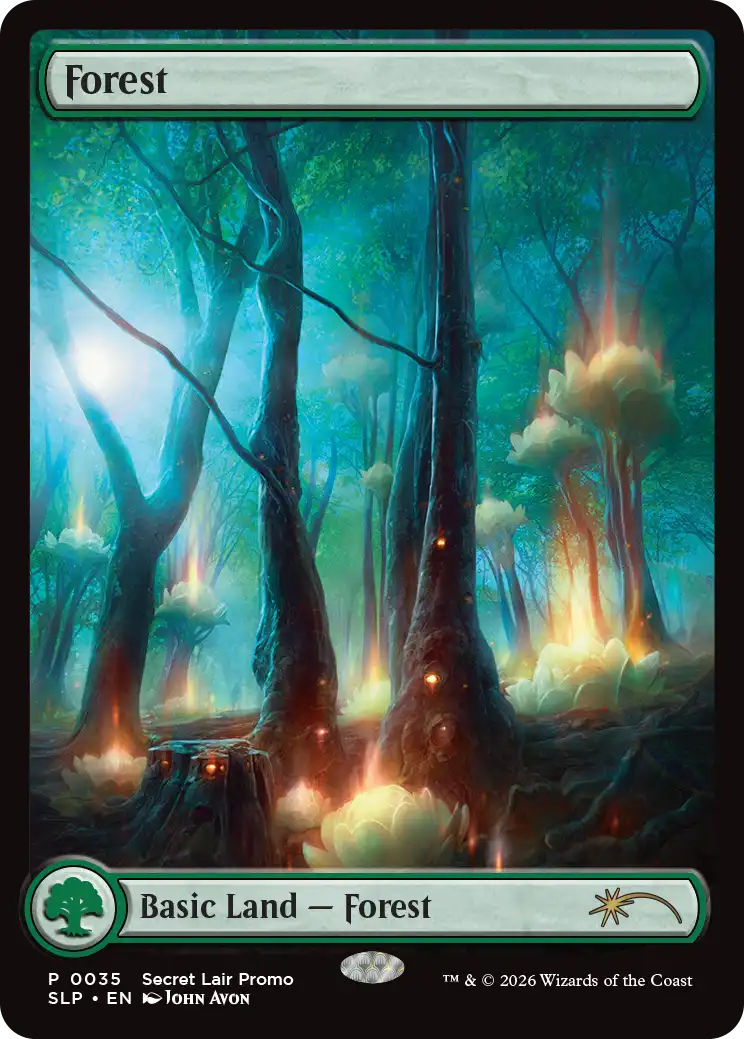 MTG 基本土地 森/Forest Foil 3枚 Secret Lair Foil】(035)□フルアート□《森/Forest》[SLP] 土地 | 日本最大級 MTG