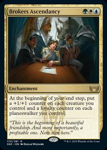 (170)《斡旋屋一家の隆盛/Brokers Ascendancy》[SNC] 金R