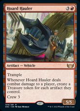 【Foil】■プレリリース■《貯めこむ運び屋/Hoard Hauler》[SNC-PRE] 赤R