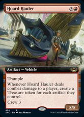 (424)■拡張アート■《貯めこむ運び屋/Hoard Hauler》[SNC-BF] 赤R