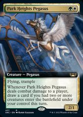 【Foil】(437)■拡張アート■《高街のペガサス/Park Heights Pegasus》[SNC-BF] 金R