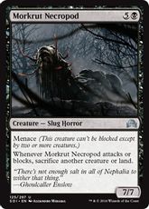 【Foil】《モークラットの屍蛞蝓/Morkrut Necropod》[SOI] 黒U