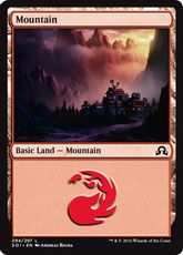 【Foil】(294)《山/Mountain》[SOI] 土地