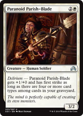 《偏執的な教区刃/Paranoid Parish-Blade》[SOI] 白U