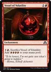 【Foil】《突沸の器/Vessel of Volatility》[SOI] 赤C